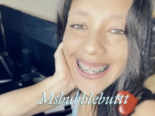 Msbubblebuttt