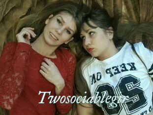 Twosociablegir
