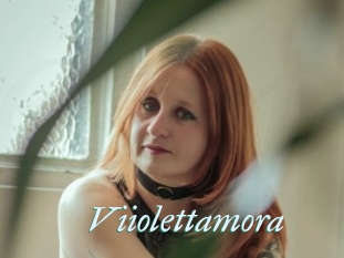 Viiolettamora